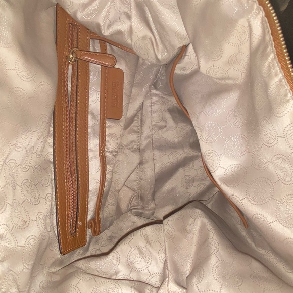 Michael Kors brown hobo purse - Picture 2 of 3